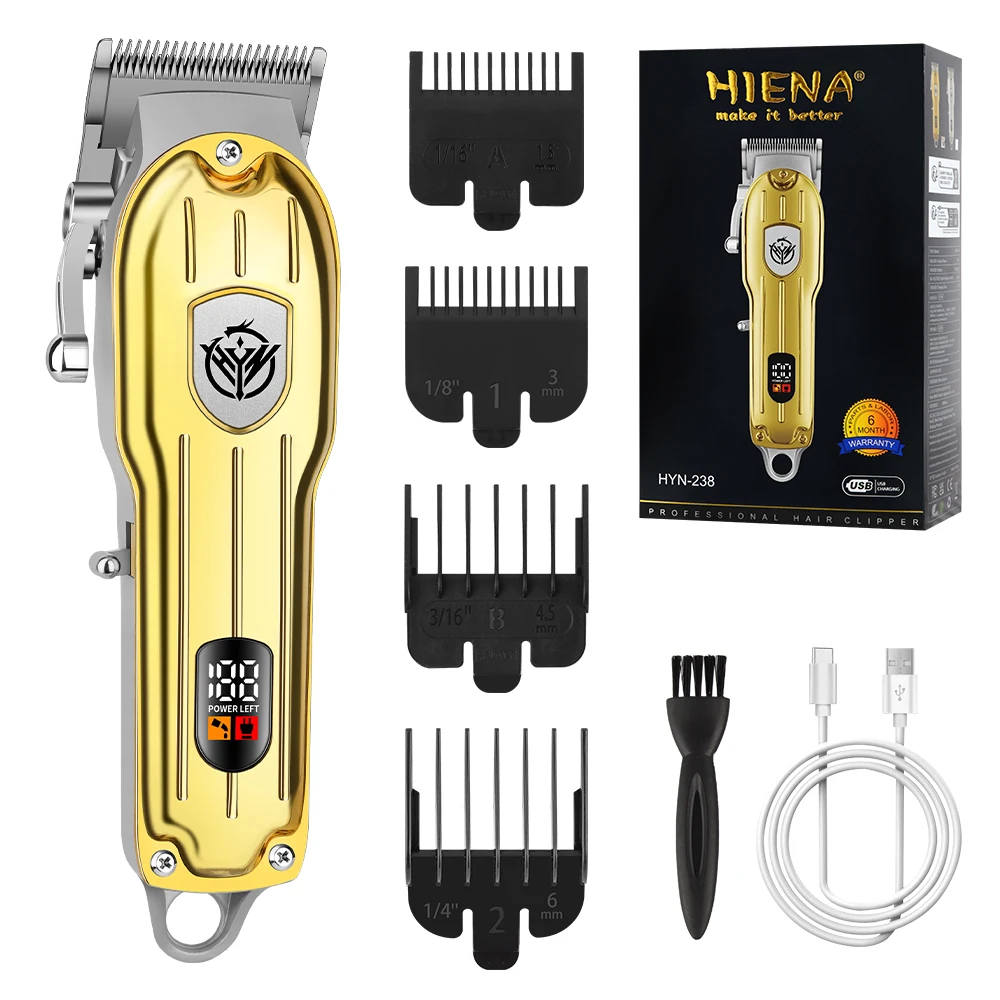 

HIENA timmer Hair cutting machine Beard Hair Trimmer For Men professional barber machines Electric shaver men's hair clipper