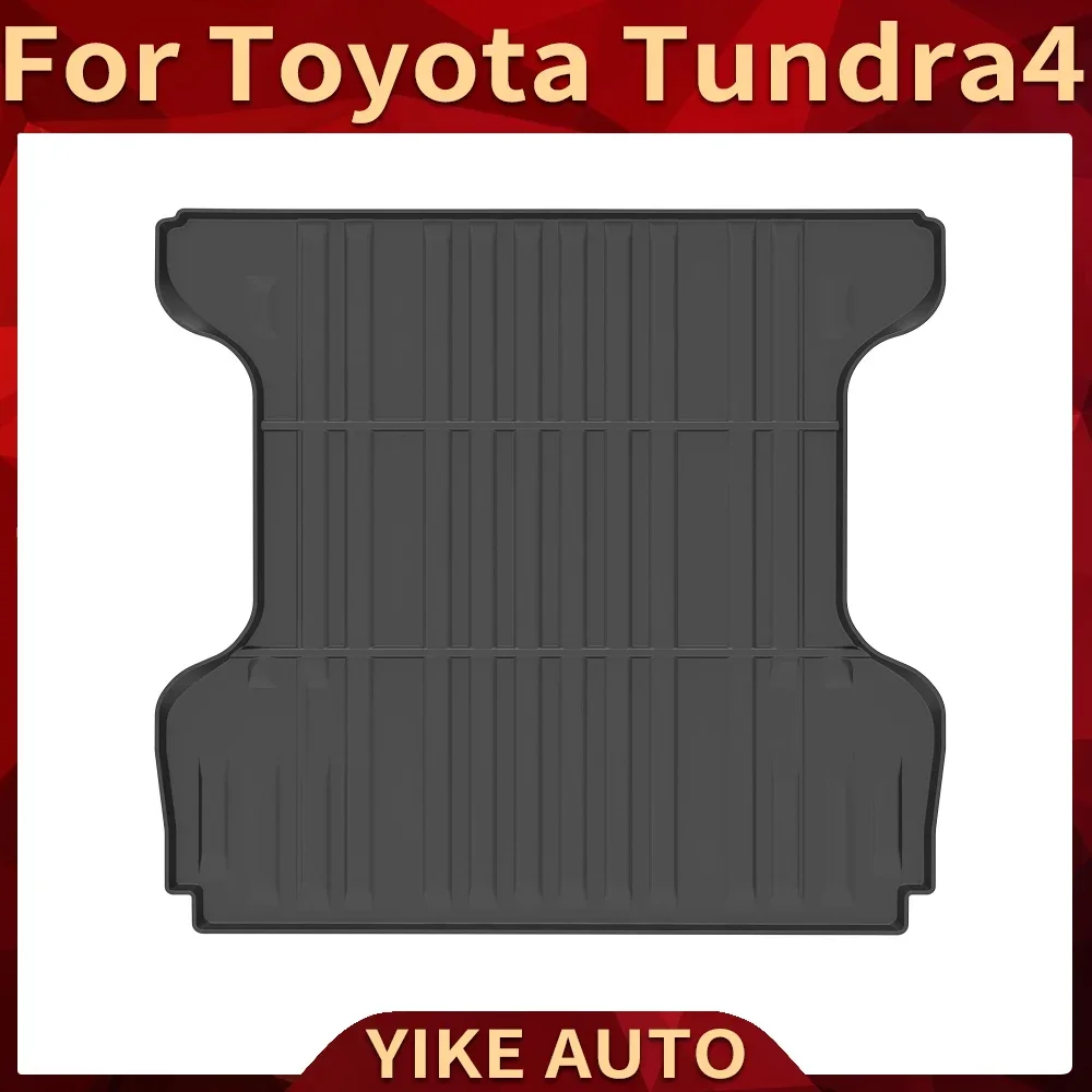 For Toyota Tundra 2014-2024 Short Bed Auto Car Cargo Liner All-Weather TPE Non-slip Trunk Mats Waterproof Tray Trunk Accessory