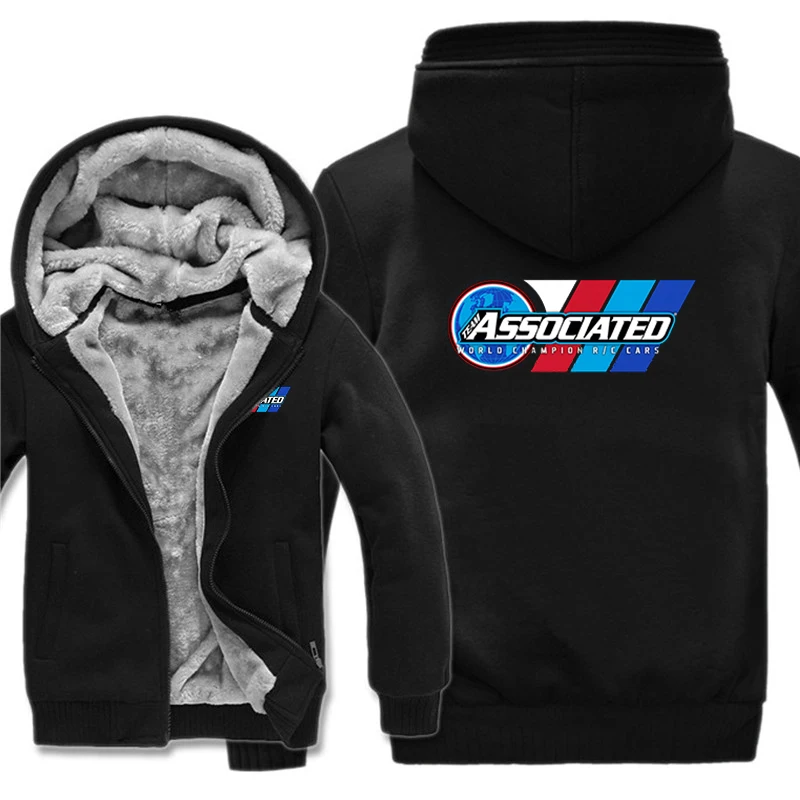 Team Associated Rc Hoodies Men Fashion Coat Pullover Fleece Liner Jacket Team Associated Rc Sweatshirts Hoody