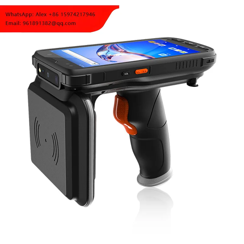 CHAFON IP65 920~925MHz Android 10 RFID Handheld Reader With 18M Reading Distance ISO 18000-6C Protocol UHF Card Support
