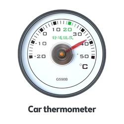 Wysokiej dokładności samoprzylepna Mini termometr do lodówki termometr samochodowy typu 50mm metromierz temperatury typu