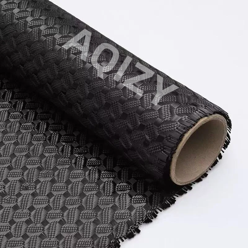 3K 240g real carbon fiber  blended fiber fabric, coffee bean pattern, used for fishing rod, motorcycle, car, 1m (40"）* 0.5m/0.3m
