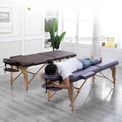 Professional Foldable Bed Stretcher Aesthetic Massage Chairs Full Body Mattress Cosmetic Massageliege Beauty Furniture 12