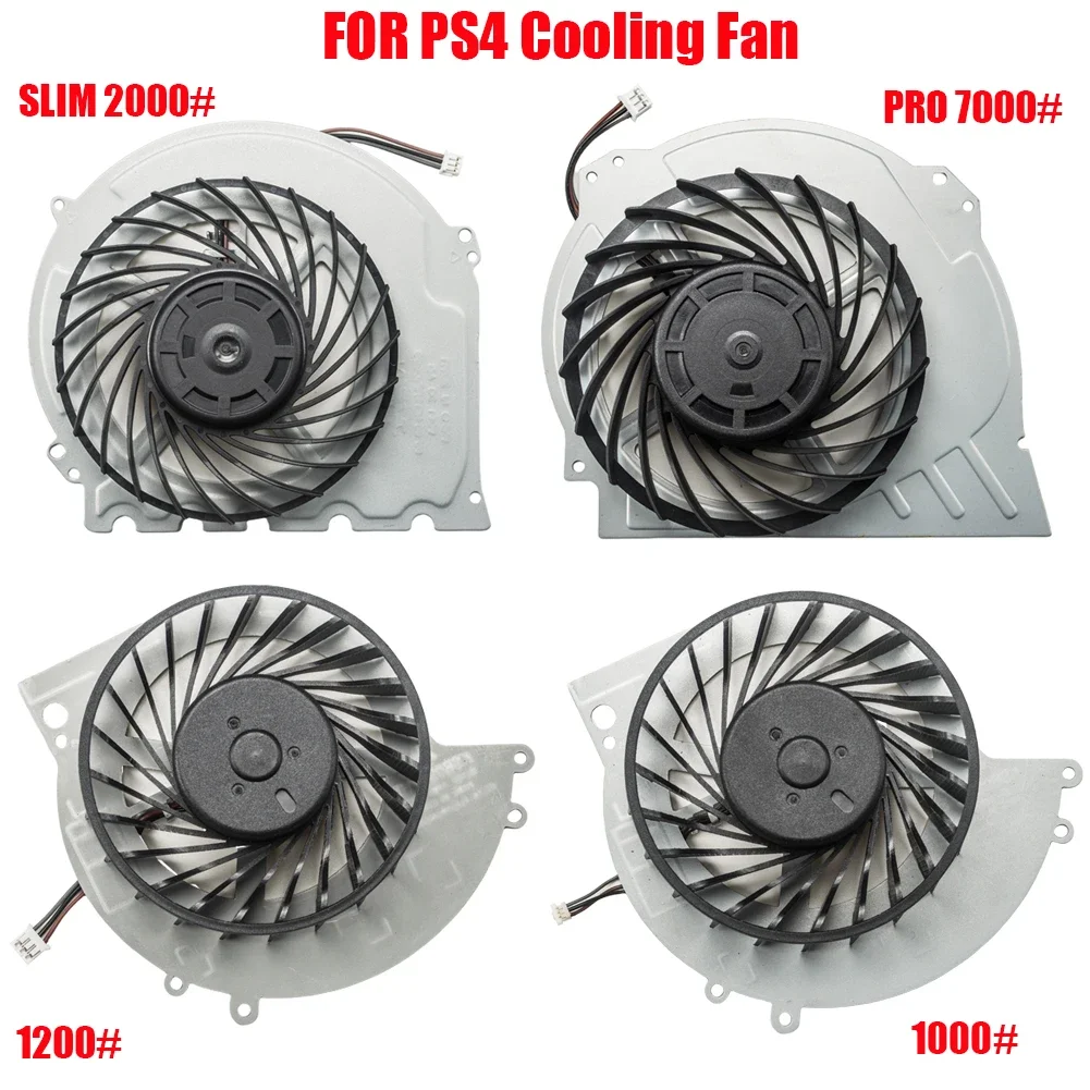 

Replacement Cooling Fan for Sony PS4 Host Silent Fan 1000/1200/2000/7000 Series