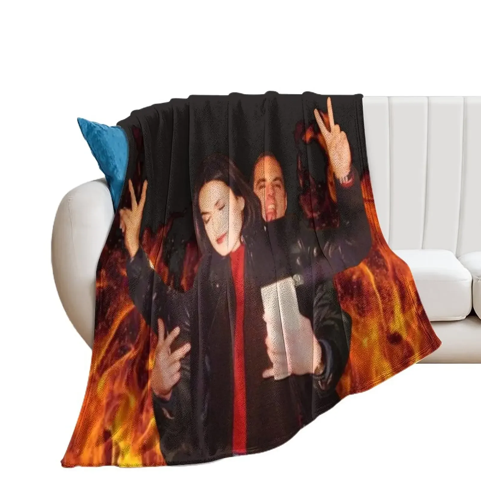 baby chriska flamez (no bg) Throw Blanket Luxury St valentine gift ideas wednesday Blankets