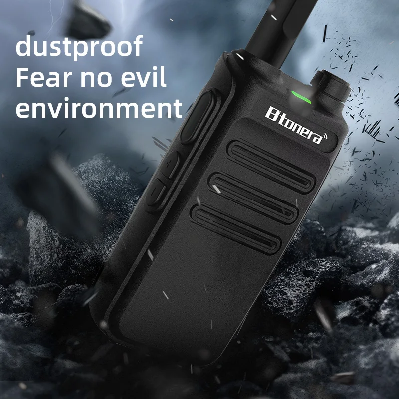 Btonera BT-C30 Walkie-Talkie Remote Mini Outdoor Radio Hand Station Hotel Site Restaurant Two Way Raido UHF 400~470MHz