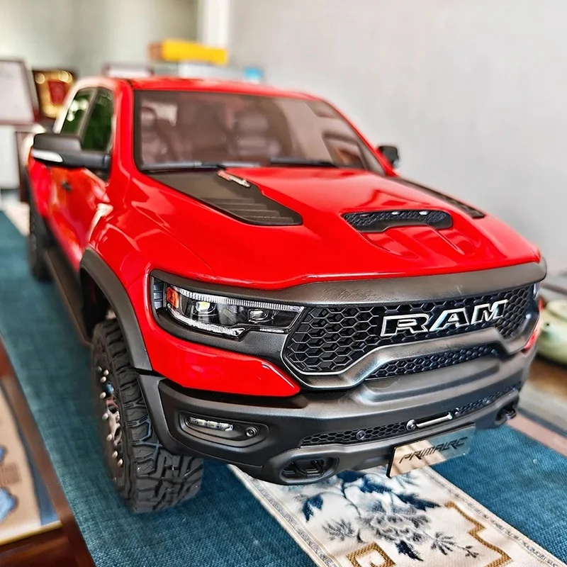 Km thor 1:8 tiranossauro rex 1500 caminhão captador simulado rc controle remoto 4wd veículo de escalada elétrica modelo de veículo off-road