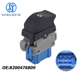 SORGHUM Beifahrers eite neuer elektrischer Einzelfensterheber-Schalter knopf für Renault Master Duster 200-46809 Kangoo 2010