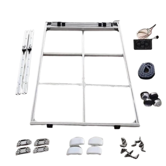 for RV electric lift bed, adjustable smart bed, aluminum profile