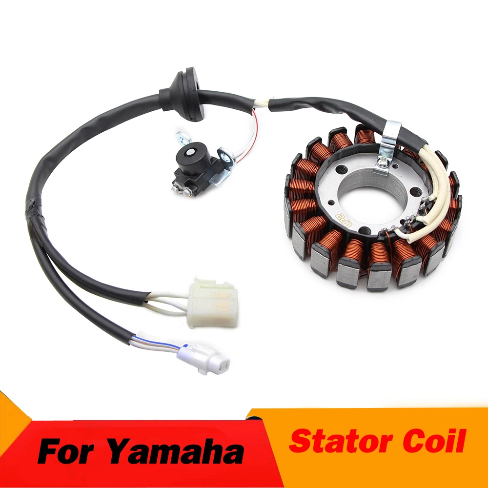 

Motorcycle Generator Magneto Stator Coil For Yamaha 2JS-H1410-10 2JS-H1410-30 XC125SR Cygnus X 125 ZUMA 125 YW125GL YW125GW