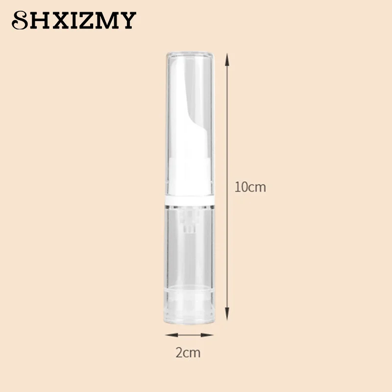 5ml Clear Airless Vacuum Pump Bottle Cosmetic Eye Cream Travel Size Dispenser Refillable Containers Shampoo Toiletries