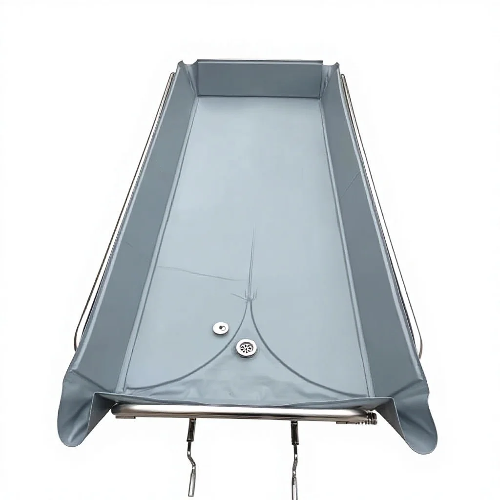 Hand-cranked Movable Lifting Multi-functional Bath Bed, Suitable For The Paralyzed Elderly In Nursing Homes