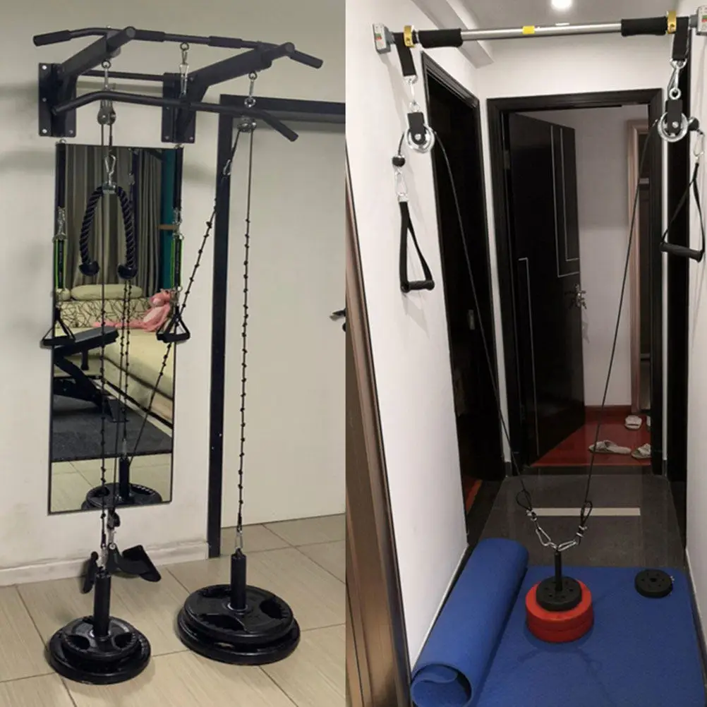 2-ensembles-d'equipements-de-musculation-poulie-de-levage-a-roulement-lourd-accessoires-d'entrainement-de-force-roue-a-gorge-pivotante-silencieuse