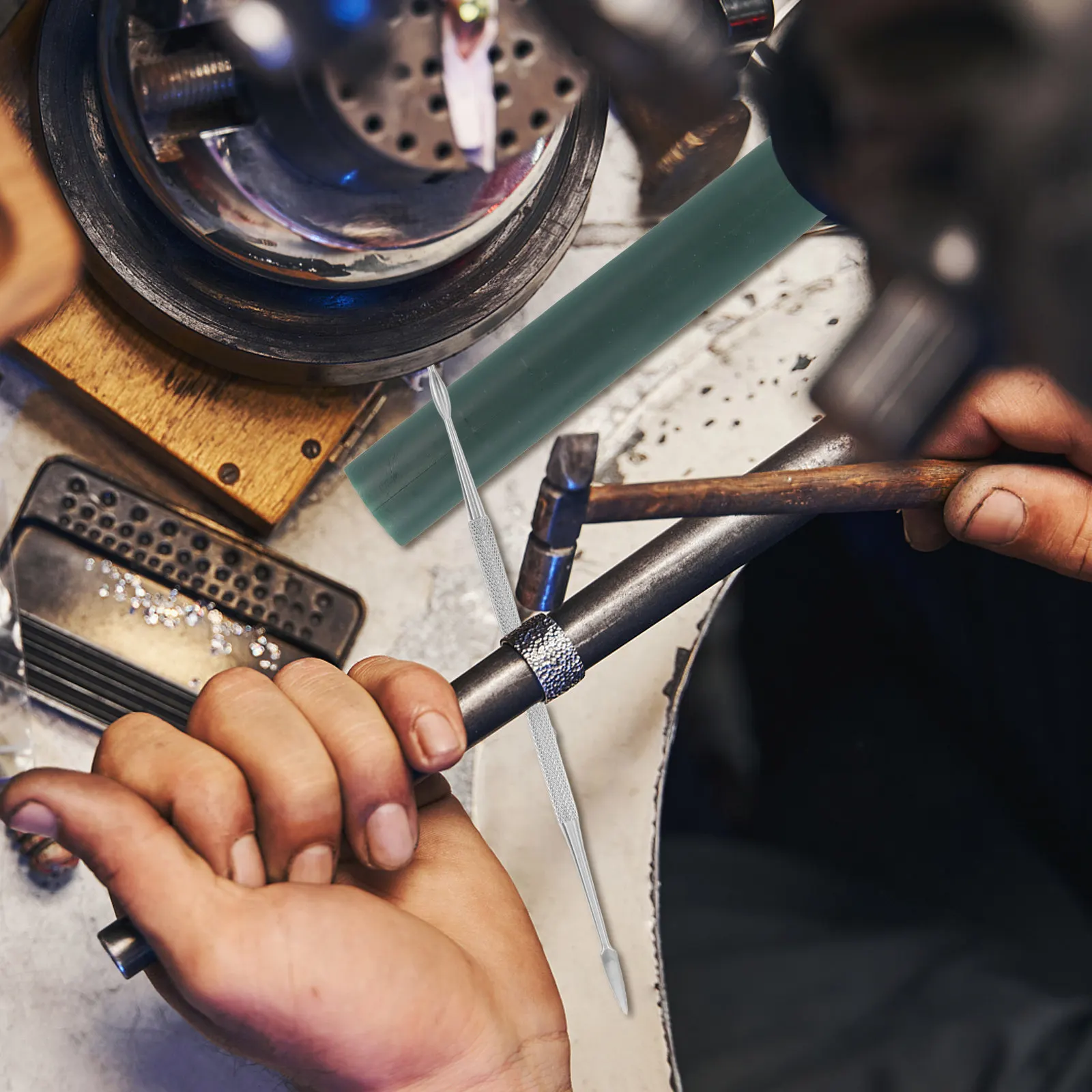 

Ring Wax Carving Tube Soft Wax for Jewelry Making Easy to Cut Sculpting Supplies Jewelry Casting Mold Ring Crafting Mold