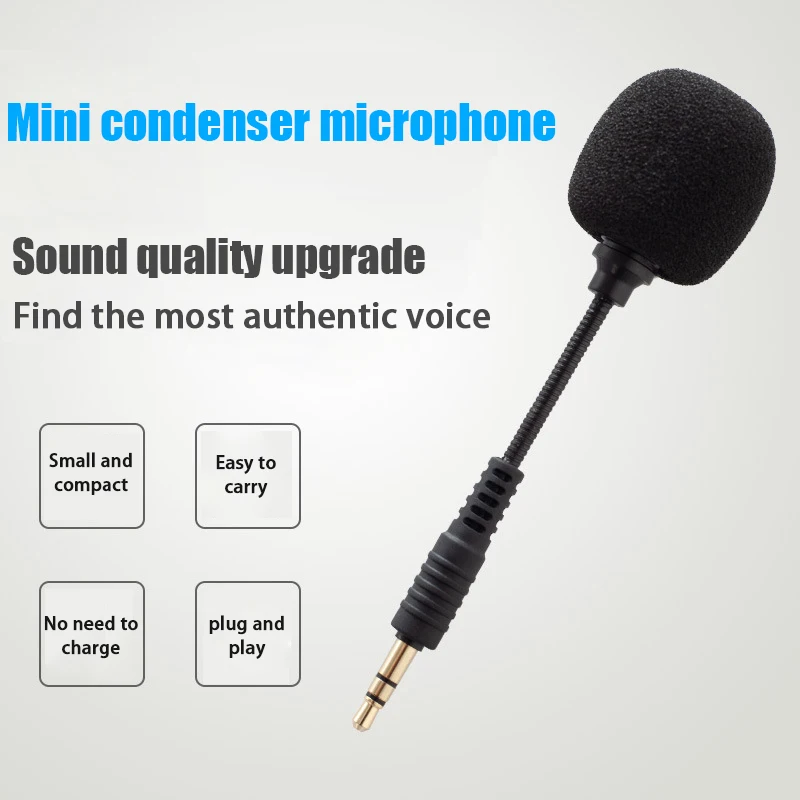 1PC For  G Pro X Headphones E-Sports Game Headset Mic Replacement 3.5mm Microphone For Steelseies Headphones