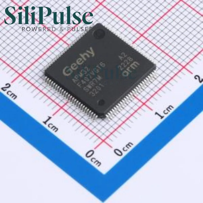 (5-20pcs) APM32F407VGT6 LQFP-100 100% Original In Stock (MCU/MPU/SOC) 82 192KB ARM-M4F 1MB