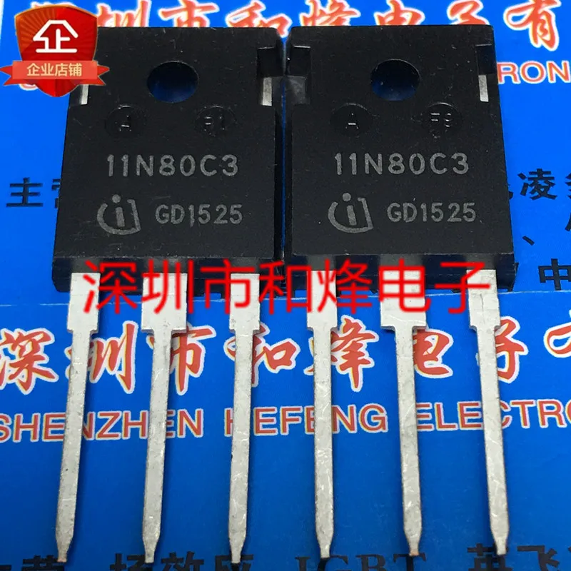 

Free shipping SPW11N80C3 11N80C3 TO-247 800V11A 20PCS