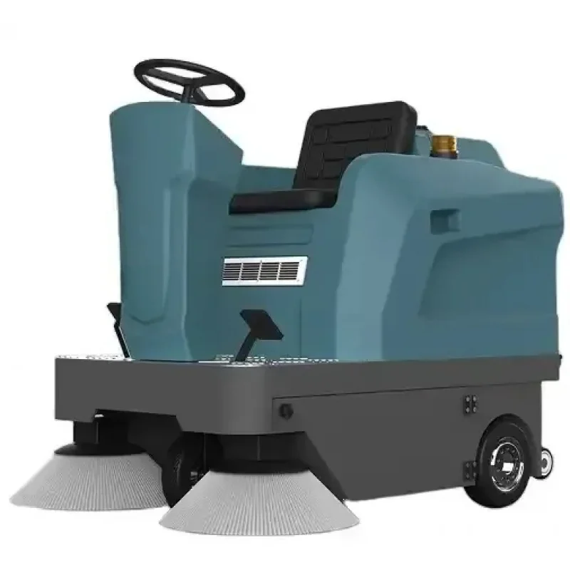 high quality New Bt Quality driving piloted sweeper Compact Industrial Commercial Floor Scrubber