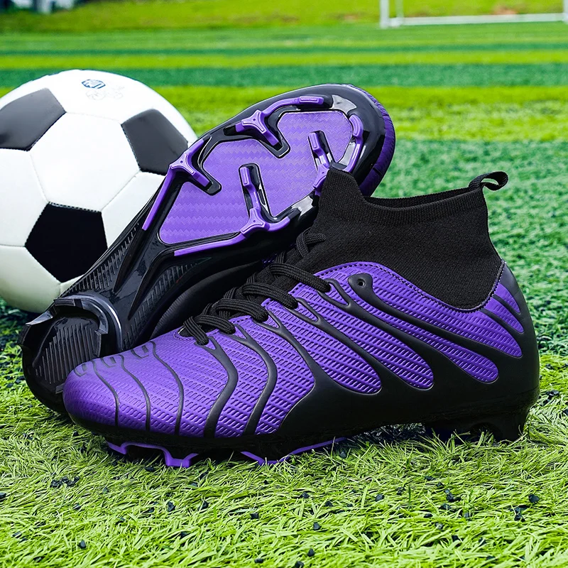 New Men Football Shoes Professional Society Cleats Original Soccer Shoes Indoor Fast Non Slip Training Football Field Boots