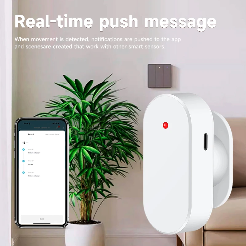 Tuya Zigbee Human Presence Detector Smart Human Body PIR Sensor 24G Radar Detector Motion Sensors Support Smart life