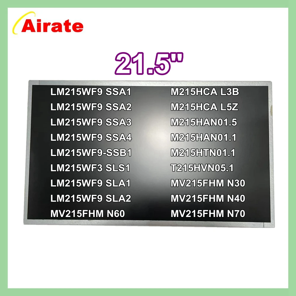 21.5 Inch LCD Display Original New LM215WF9-SSA1 SSA2 SSA3 SSA4 MV215FHM-N30 N40 N60 N70 M215HCA-L3B l5Z M215HAN01.5 M215HAN01.1