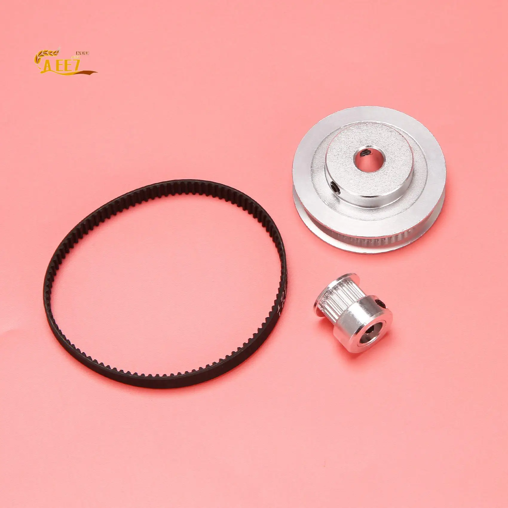 

AEE7-2Gt Синхронное колесо 1:3 Редукционный шкив передачи Модель шкива Механический ремень для 3D-принтера - 200X8x8 мм