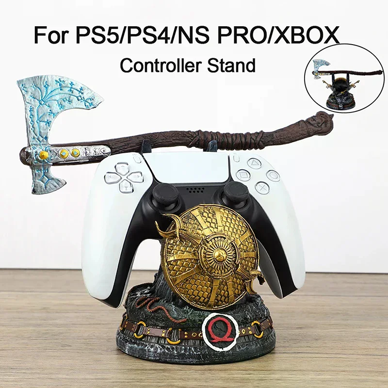 Decoration New God Of War Game for Ps5/xbox/ps4 Controller Stand Unique Gamepad Desktop Accessory Creative view 2