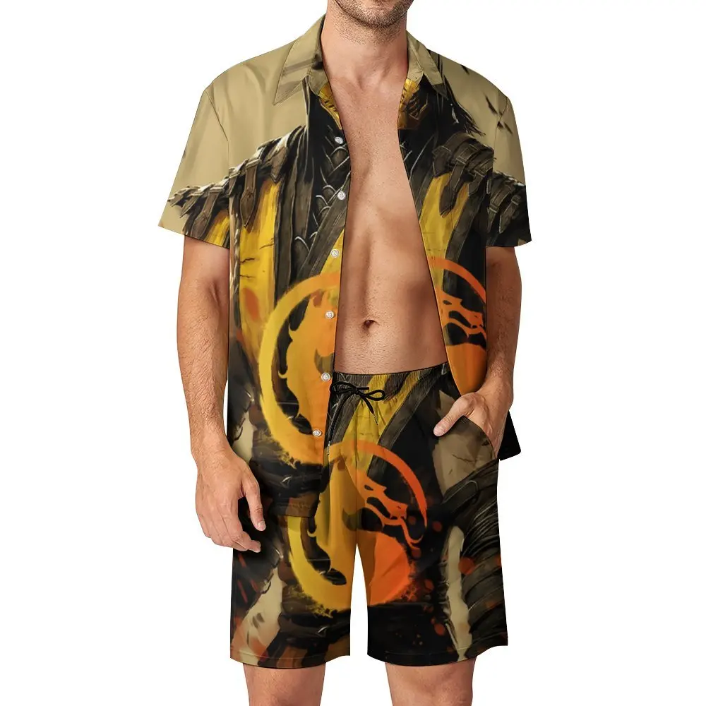 2 Pieces Suit Scorpion For Sale  top Quality Men's Beach Suit Hot Sale Leisure Eur Size