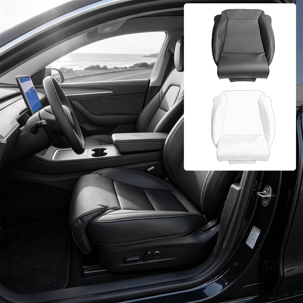 Car Seat Extender Leg Cushion Driver Leg Support Extension Seat Cover For Tesla Model Y Juniper Model 3 Highland Model Y/3/YL