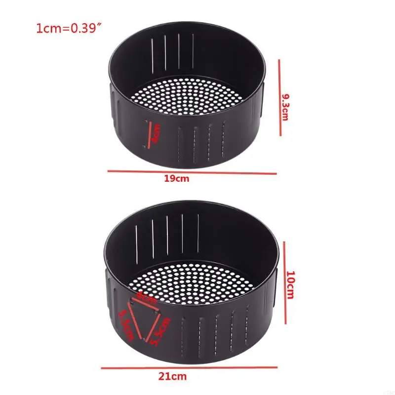U75C 2.6L 3.5L Non-Stick Air Fryer Baking Drain Oil Pan Fry