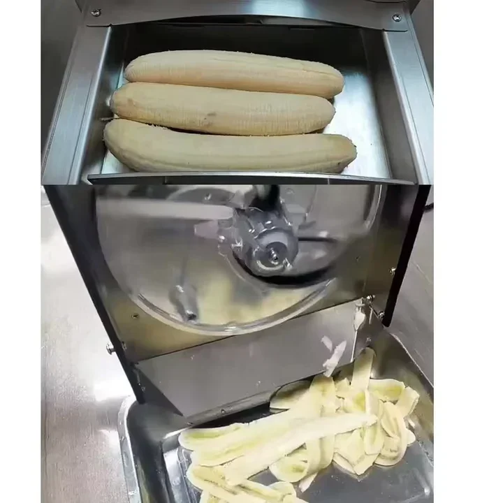 

Станок для резки лезвия с регулировкой толщины 1-10 мм для стружки планатных чипсов, машина для нарезки лимона и бананов, машина для нарезки Julienne