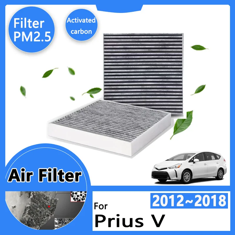 

For Toyota Prius V XW40 2012-2018 2013 2014 2015 Auto Accessories Air Filter Intake Purifier Engine Conditioner Car Filter Grid