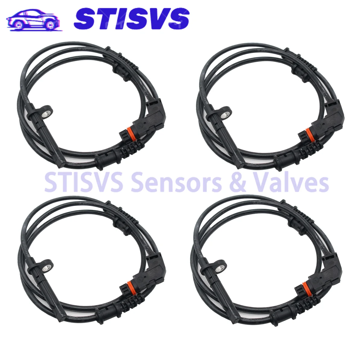 

1669054002 4PCS Front/Rear Axle ABS Wheel Speed Sensor For Mercedes-Benz GL350 450 550 63 W300D E350 E400 CL ML 1669054102 New