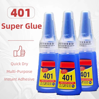 401 Glue Instant Fast Adhesive Bottle Stronger Super Glue Multi-Purpose Fix HOT Super Strong Liquid Colorless Adhesive Glue