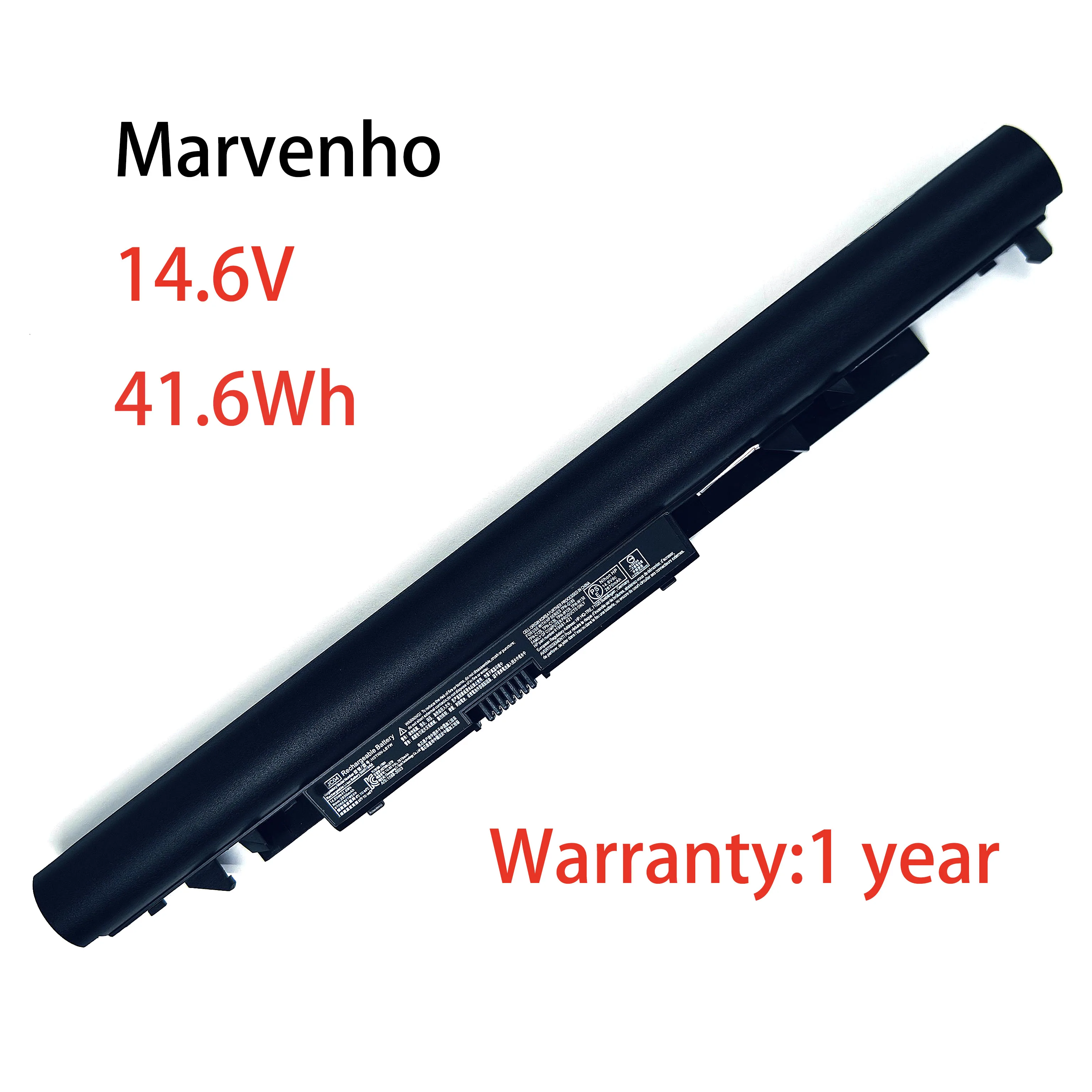 

Marvenho New 14.6V 2850mah 41.6wh JC04 HSTNN-PB6Y HSTNN-LB7W HSTNN-DB8E Laptop Battery For HP 14-BS 15-BW