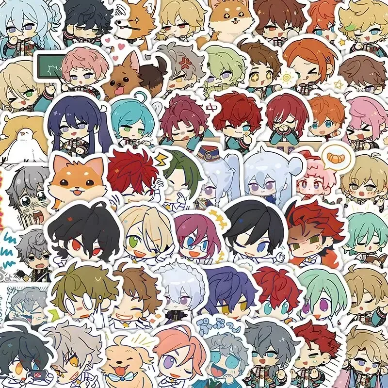 앙상블 스타즈! Akehoshi Subaru Yuuki Makoto 애니메이션 오토바이 노트북 스티커 컵 방수 스티커 핸드폰 태블릿 스티커