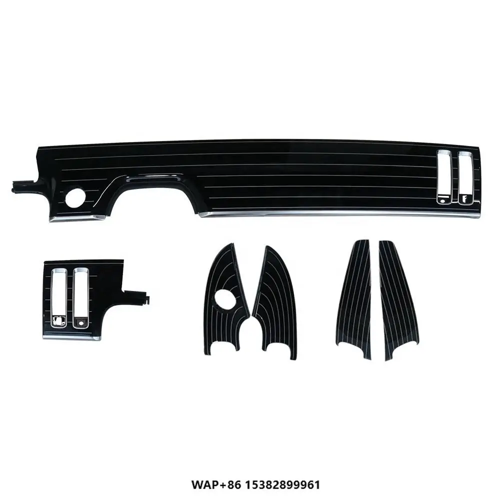 Piano Stripe Dashboard Panel Interior Piano Panel Trim Kit for  S-class W223 S450 S480 S500  Accessory