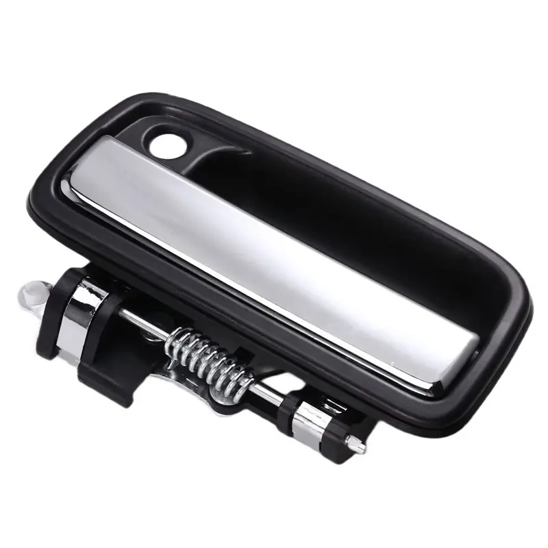 

Левая наружная ручка двери автомобиля A85E для Toyota Tacoma 1995-2004, модель 69220-35030, серебристая отделка