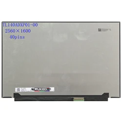 14.0'' Laptop Lcd Screen TL140ADXP01 TL140ADXP01-00 NE140QDM-NX1 for ASUS ROG Zephyrus G14 GA402RJ GA402RK 2560x1600 200Hz 40pin