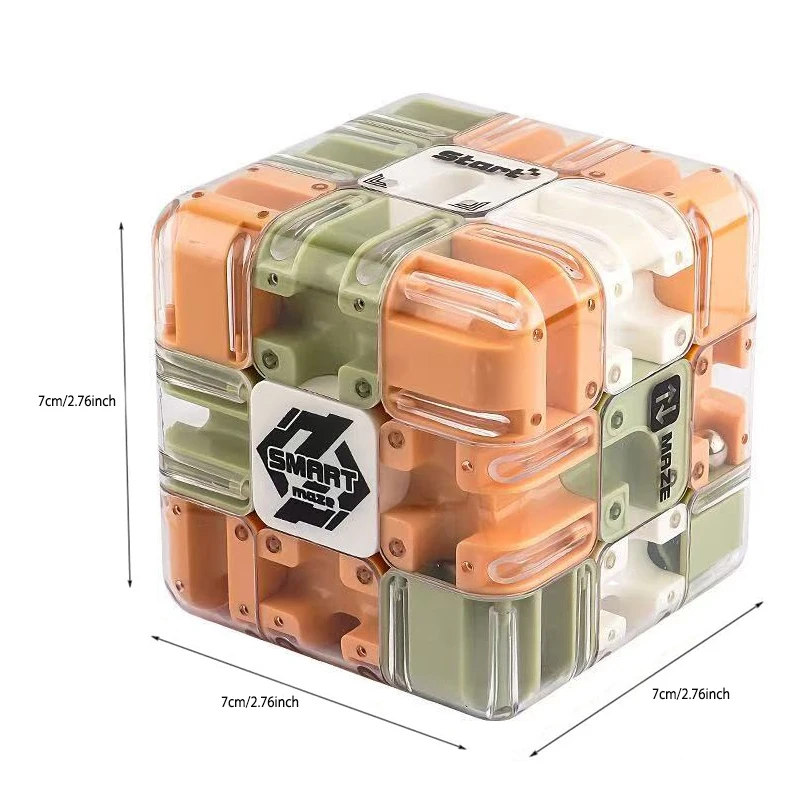 ثلاثية الأبعاد متاهة الألغاز المتاهة أُحجية مكعبات الجاذبية ثلاثي الأبعاد دعابة الدماغ الكرة لتخفيف التوتر لعبة هدية للبالغين المراهقين #6