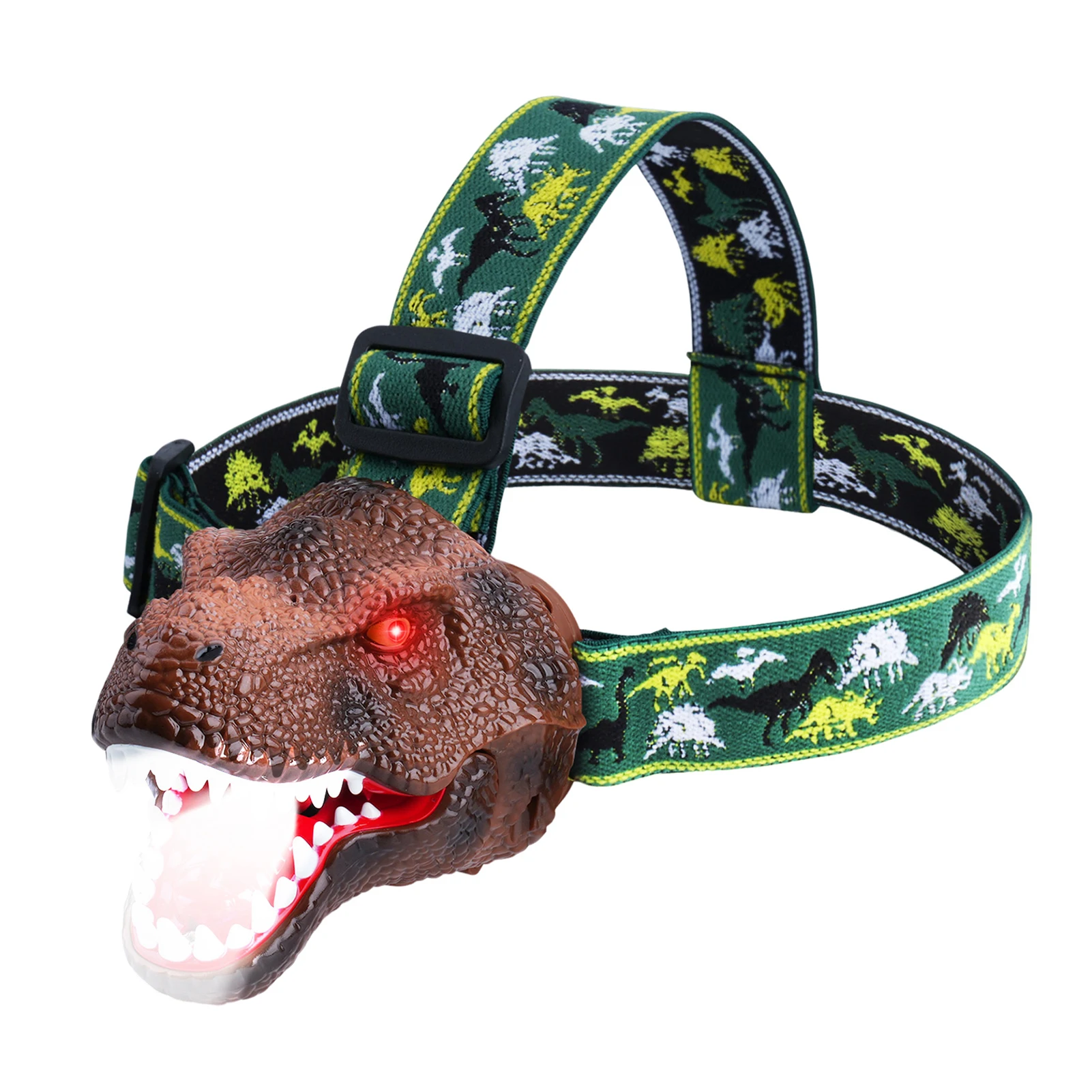 

Kids LED Dinosaur Headlamps Rechargeable Dinosaur Headlamp Gift for Birthday Halloween Christmas