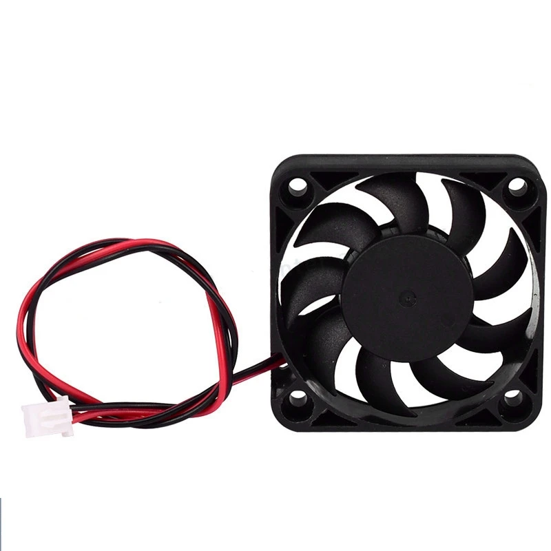 Cooling Fan 50X50x10mm 5010 DC 2Pin Brushless Cooling Fan Is Suitable For CPU/Electronic Equipment Cooling