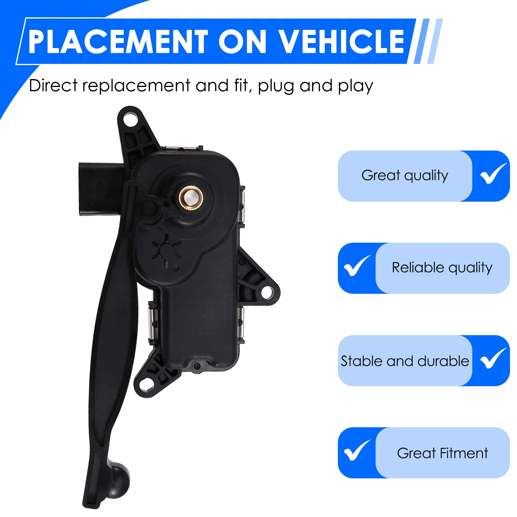 محرك التحكم الكهربائي التحكم في عداء مشعب السحب لـ Cruze 911-929, 55570283 Actuator-AD39