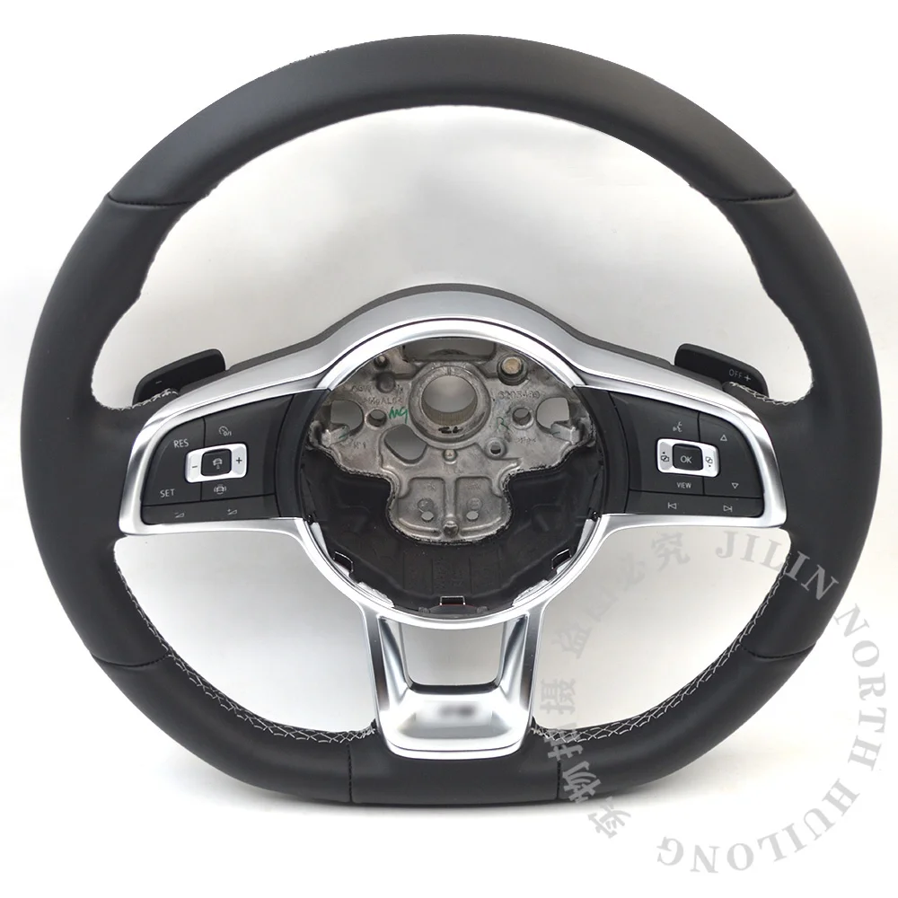 Original R Line Sports Auto Car Steering Wheel with Shift Paddles for VW MQB Golf 7 Passat B8 Tiguan Mk2 Arteon/CC