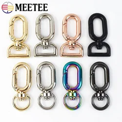 5/10/20Pcs 10/12mm O D Ring Buckles Metal Spring Hook Clasp for Bag Strap Belt Keychain Connect Clip DIY Hardware Accessories