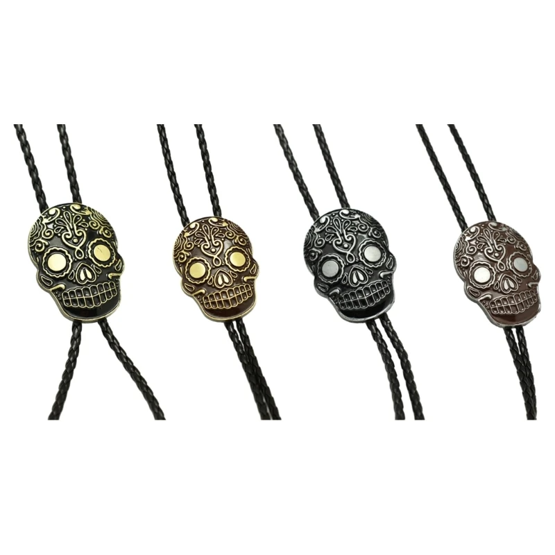 Bolo Tie for Men Parts Cowboy Western Cowgirl Alloy Sweater Shirt Decors Necktie Drop Shipping