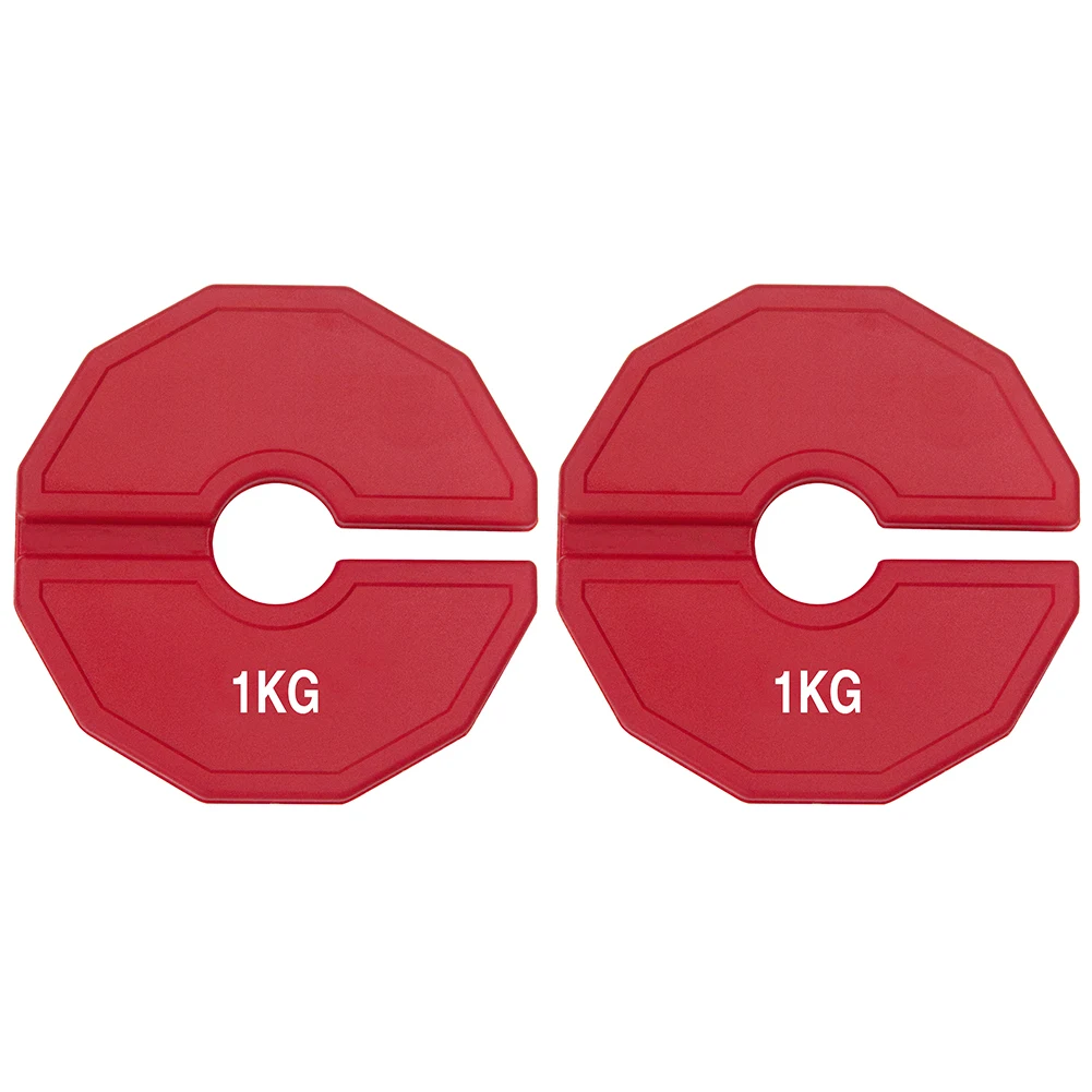 2Pcs Standard Weight Plates Non Slip Micro Weight Plates Set Multi-Function Barbell Free Weight Plate Set for Weightlifting