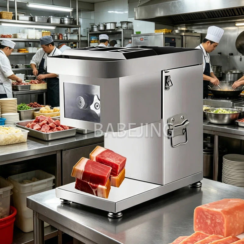 New Commercial Fully Automatic Electric Meat Chopper Vegetable Shredder Household Food Chopper