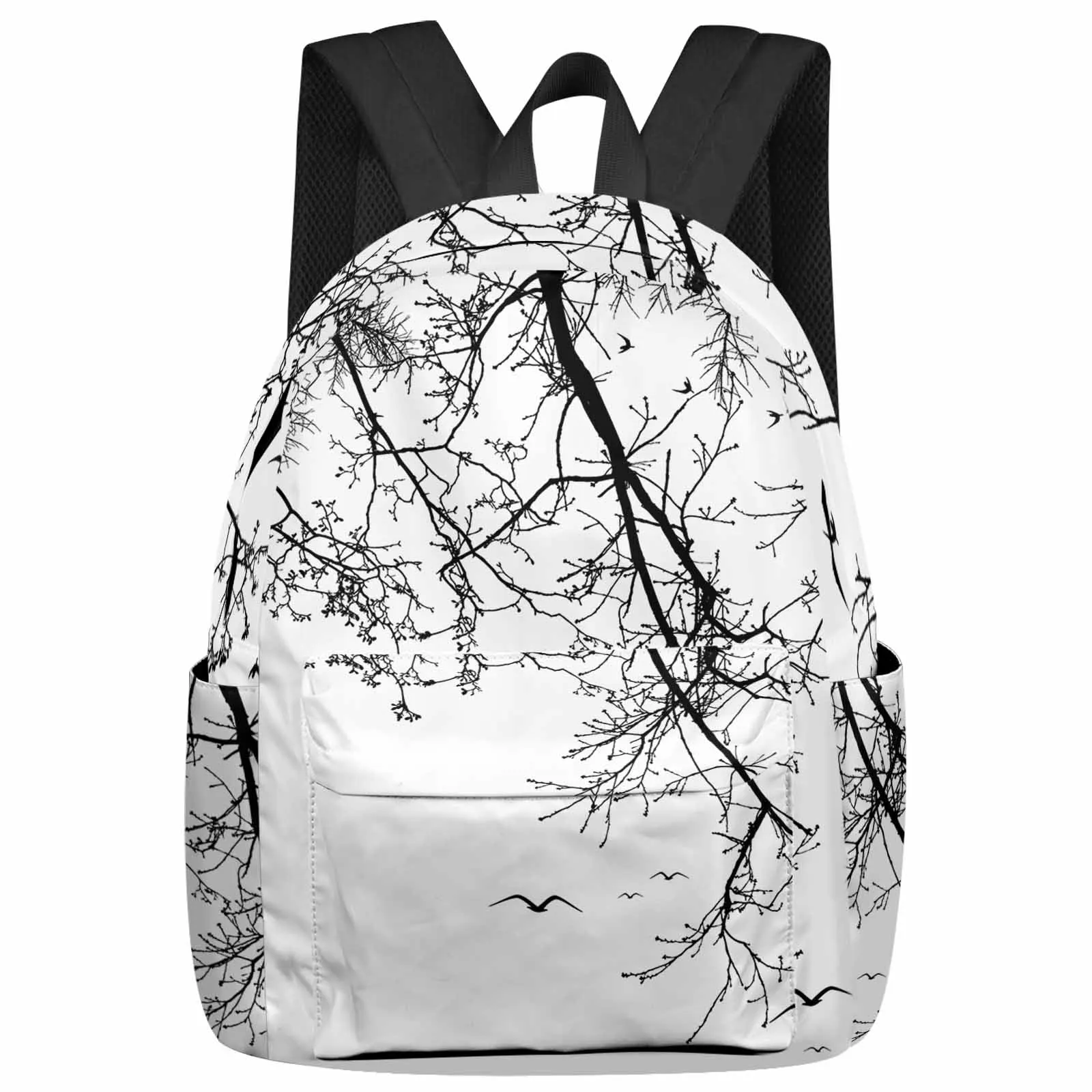 

Branches Birds Animals Backpack School Bags for Teenagers Students Laptop Bag Women's Casual Travel Backpack