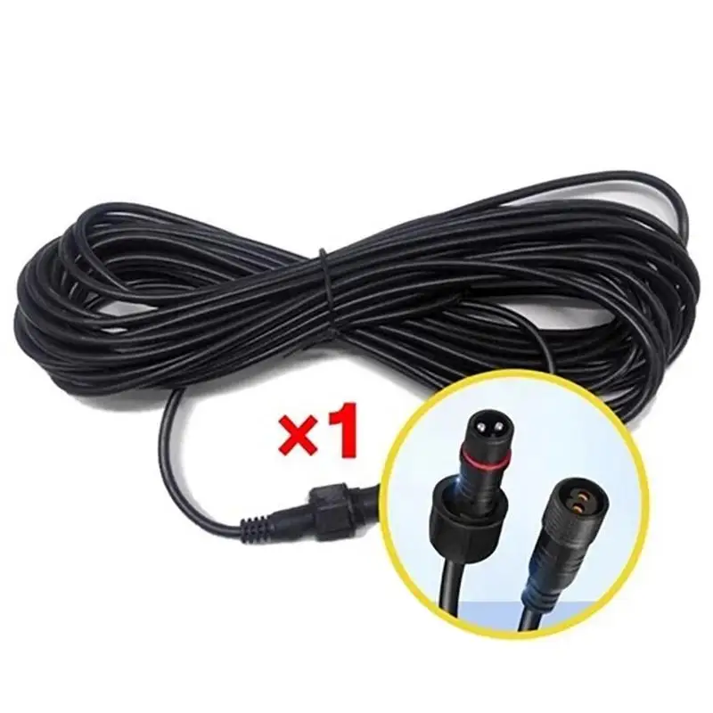 Copper Waterproof Solar Panel Extension Cable Durable For Solar Panels And Lighting Fixtures Resistant To Sun And Rain